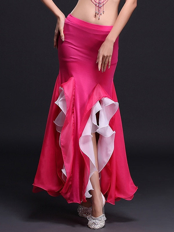 Jupe de Danse Du Ventre à Volants pour Femme