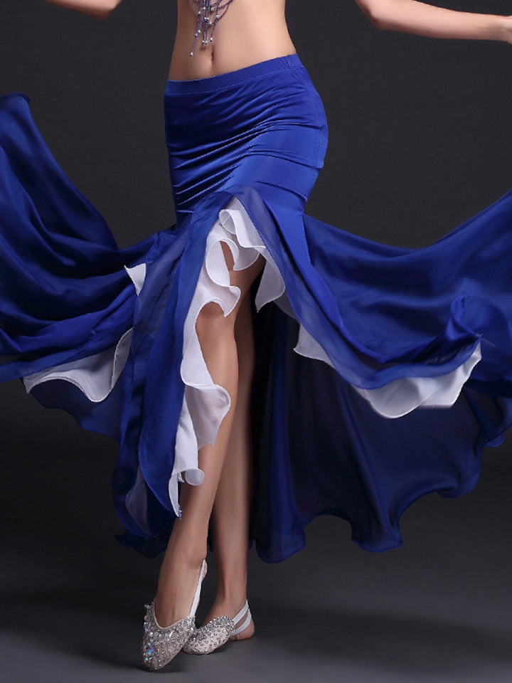 Jupe de Danse Du Ventre à Volants pour Femme