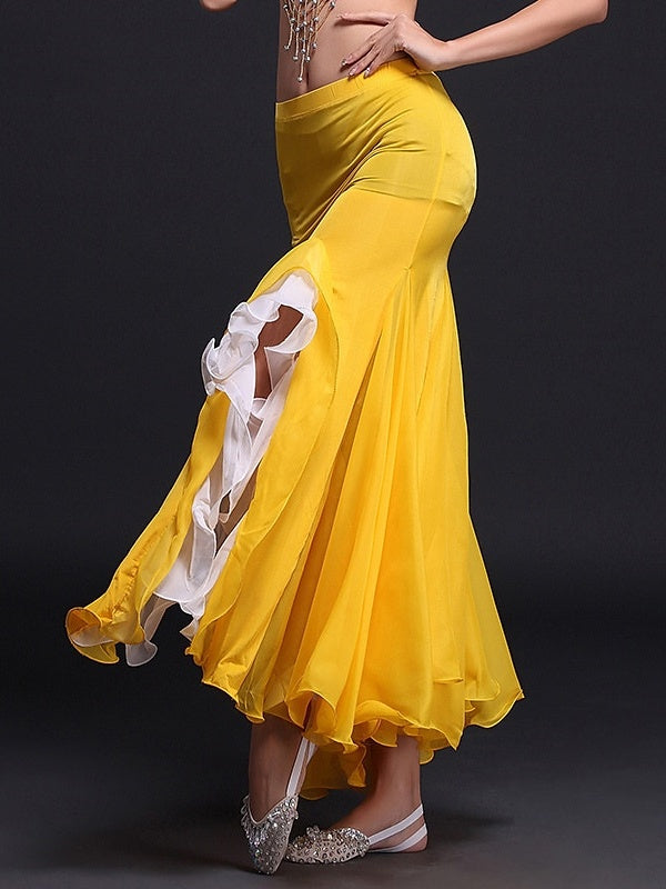 Jupe de Danse Du Ventre à Volants pour Femme