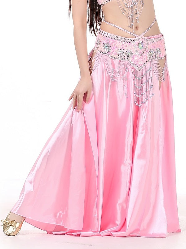 Jupes de Danse Du Ventre à Paillettes pour Femmes (Sans Ceinture)