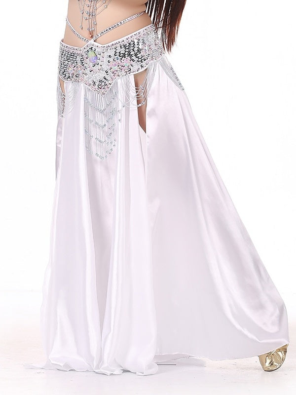 Jupes de Danse Du Ventre à Paillettes pour Femmes (Sans Ceinture)