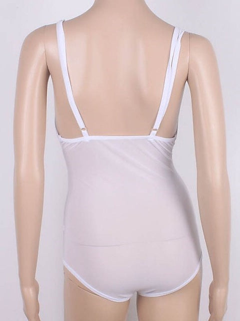 Justaucorps de Danse Du Ventre Sans Manches / Combinaison Froncée pour Femme