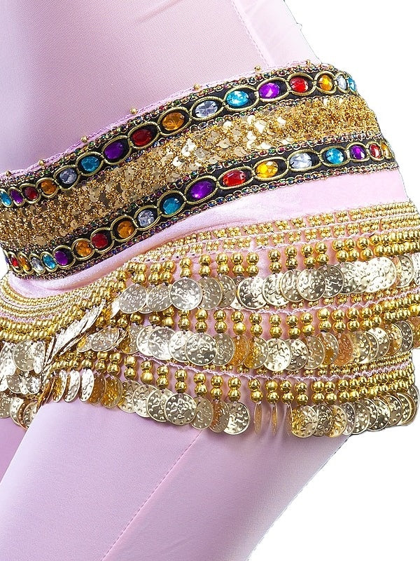 Perles de Pièces de Danse Du Ventre Cristaux / Strass Formation pour Femmes