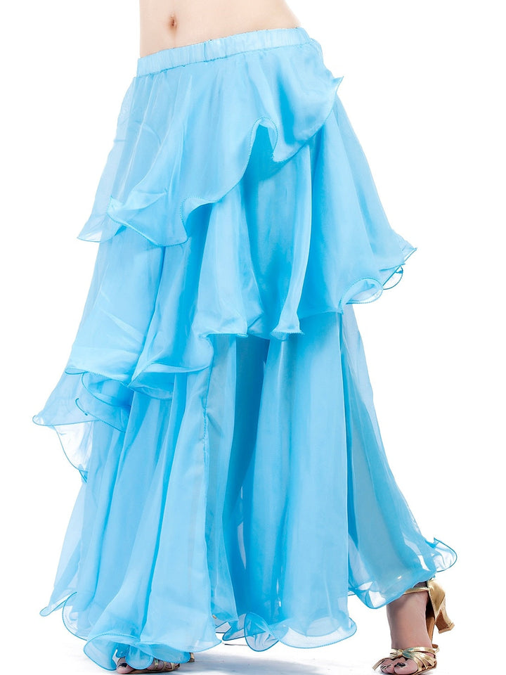 Jupe de Danse Du Ventre à Volants pour Femme