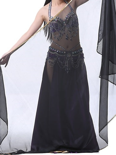 Accessoires de Danse Du Ventre Voile Foulard à Main Foulard en Mousseline de Soie pour Femme Accessoires D'Entraînement Multicolores