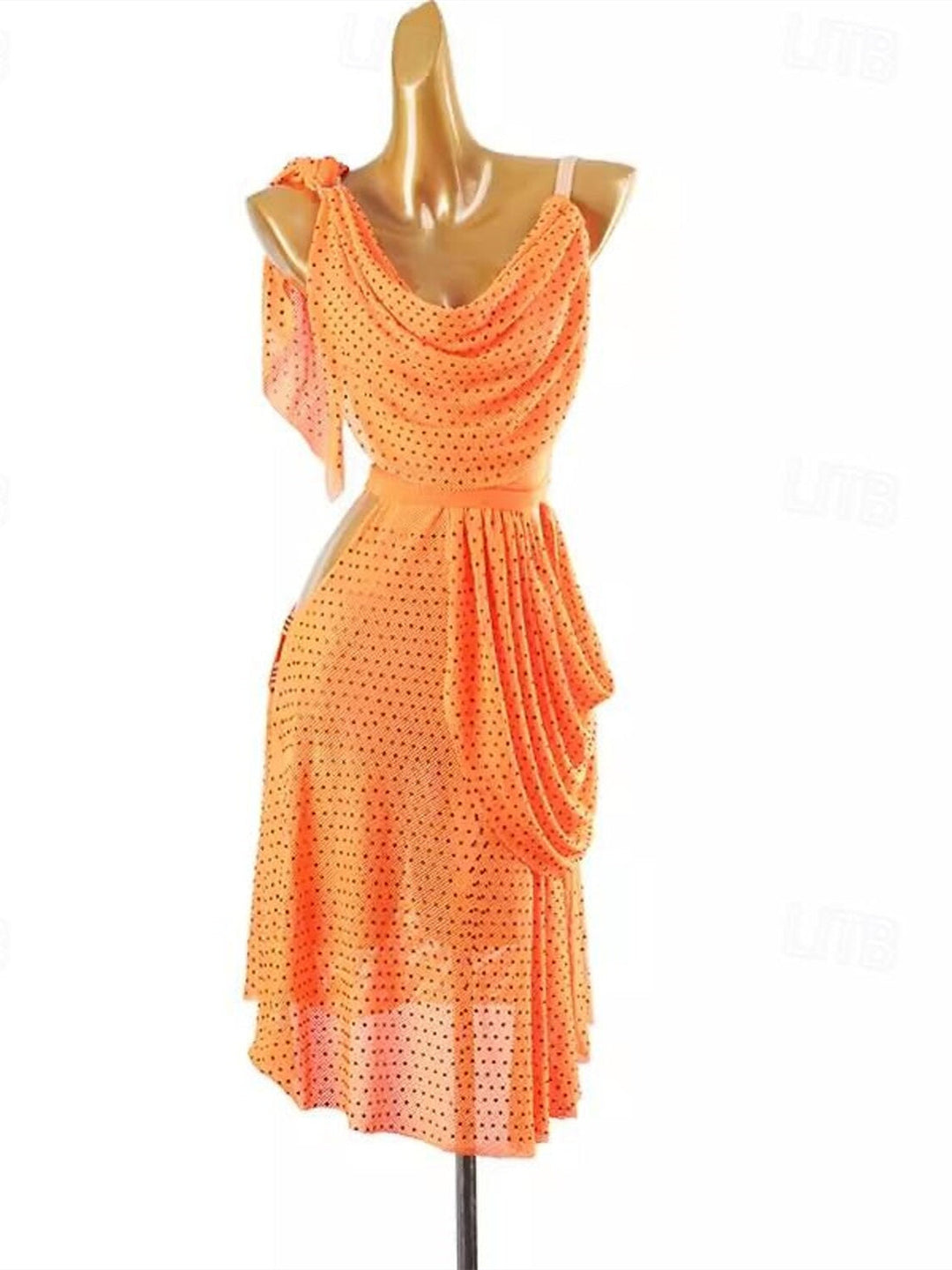 Robe de Danse Latine pour Femmes, Vêtements de Compétition pour Danse Rumba Salsa