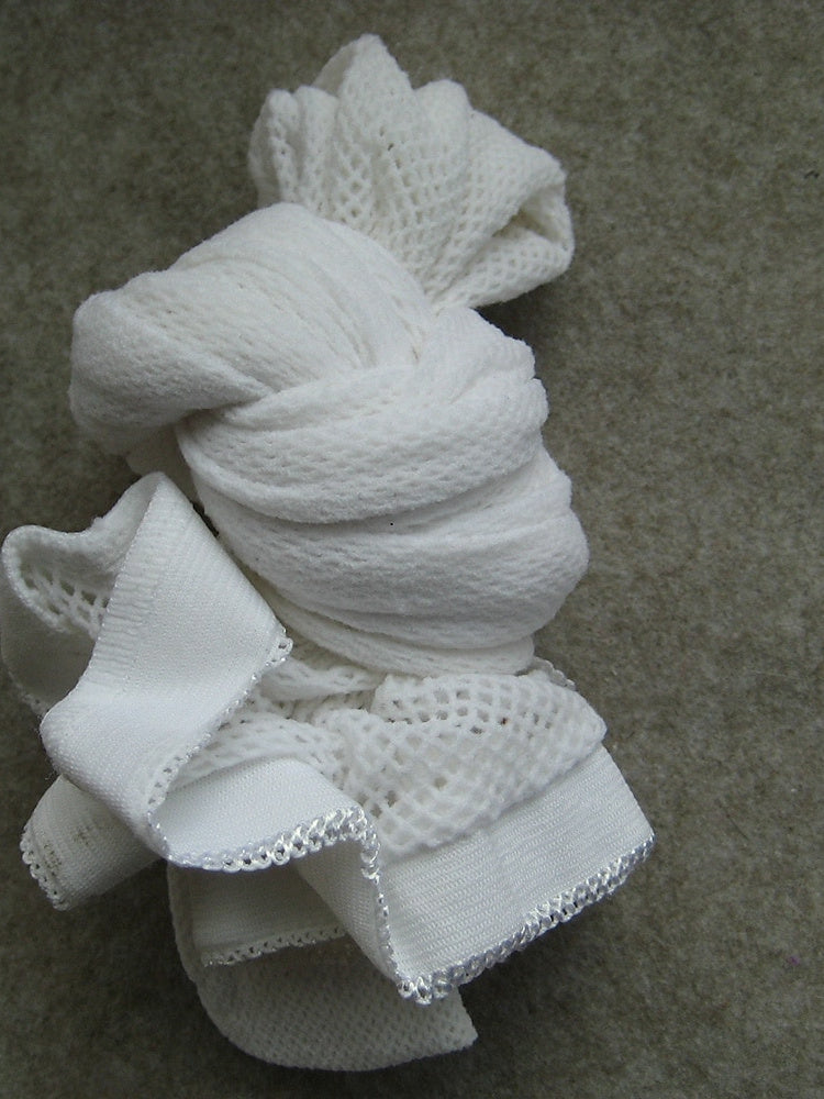 Accessoires de Danse Chaussettes Creuses Couleur Pure Épissage Fête Des Femmes Polyester