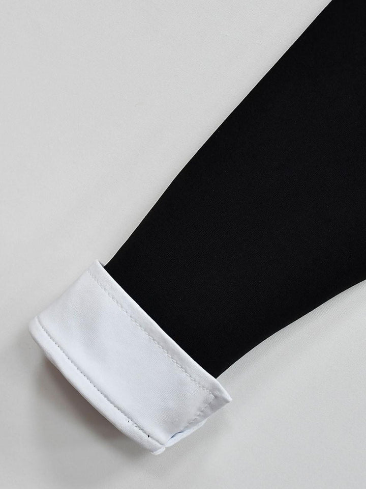 Ensemble de Costumes Horribles pour Halloween pour Fille, Coupe A-Line/Princess, Col Ras Du Cou, Manches Longues, Longueur Genou