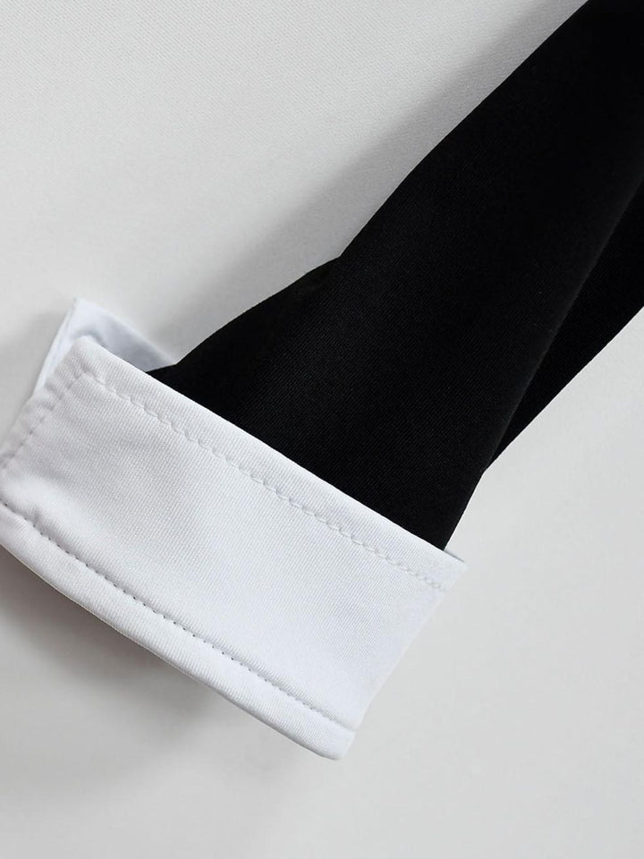 Ensemble de Costumes Horribles pour Halloween pour Fille, Coupe A-Line/Princess, Col Ras Du Cou, Manches Longues, Longueur Genou