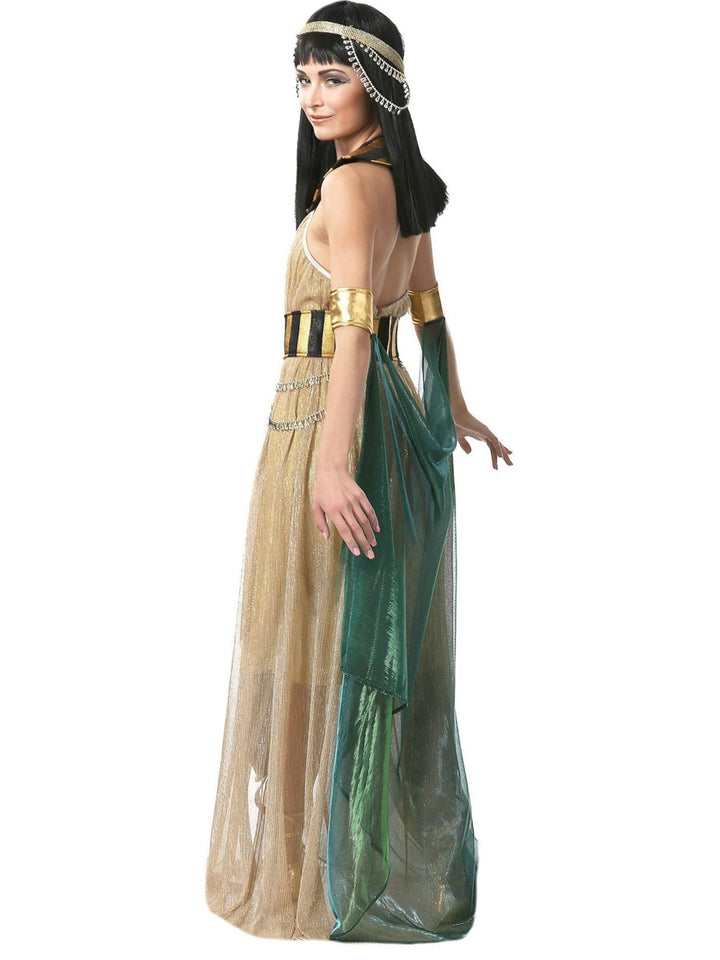 Costume de Couple de Pharaon Noir Simple pour Halloween, Ensemble de Mascarade de Cosplay