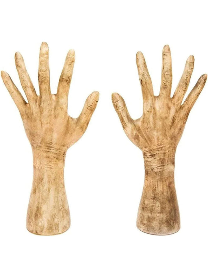 Lumières Lumineuses à Main de Zombie Alimentées à L'Énergie Solaire Accessoires de Décoration D'Horreur D'Halloween