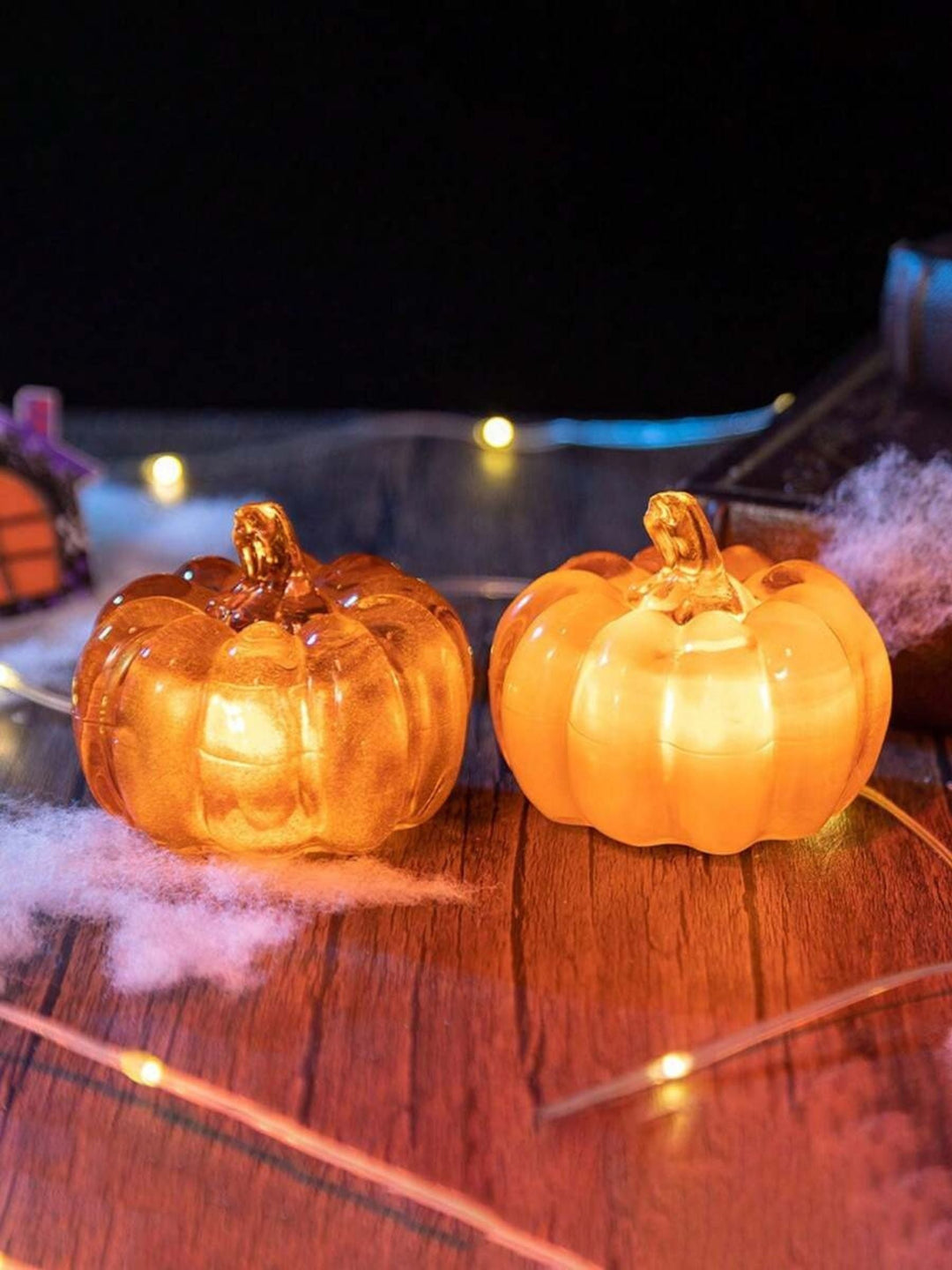 Décoration de Bureau en Forme de Citrouille pour Halloween