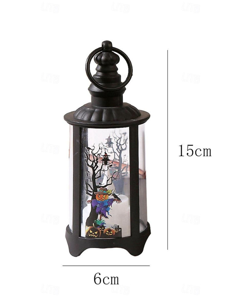 Lumières Éoliennes Créatives Vintage pour Halloween, Accessoires D'Ambiance Décoratifs