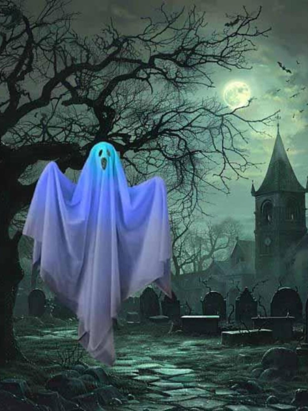 Lumière D'Ambiance Effrayante à led Suspendue pour Halloween