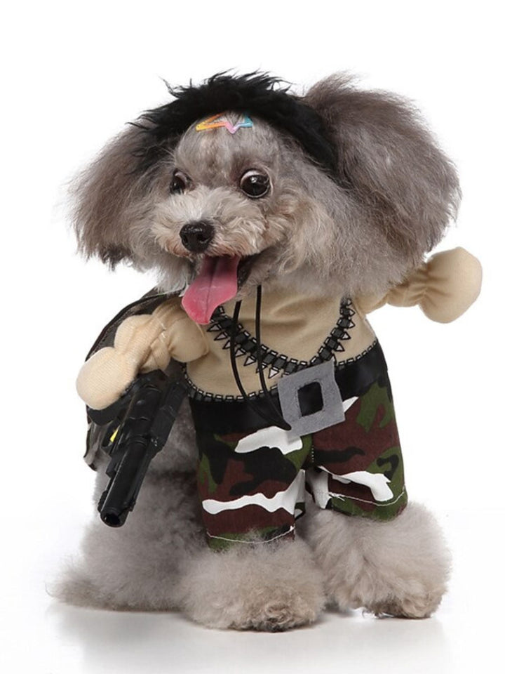 Costume de Panda Mignon pour Chien D'Halloween - Tenue Amusante pour Animal de Compagnie