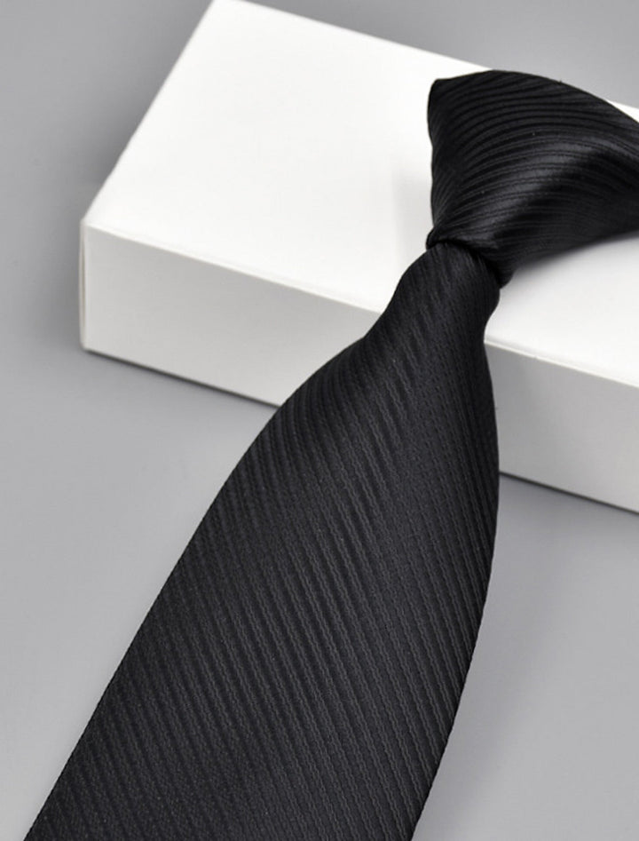 Cravate Classique De Couleur Unie Pour Homme