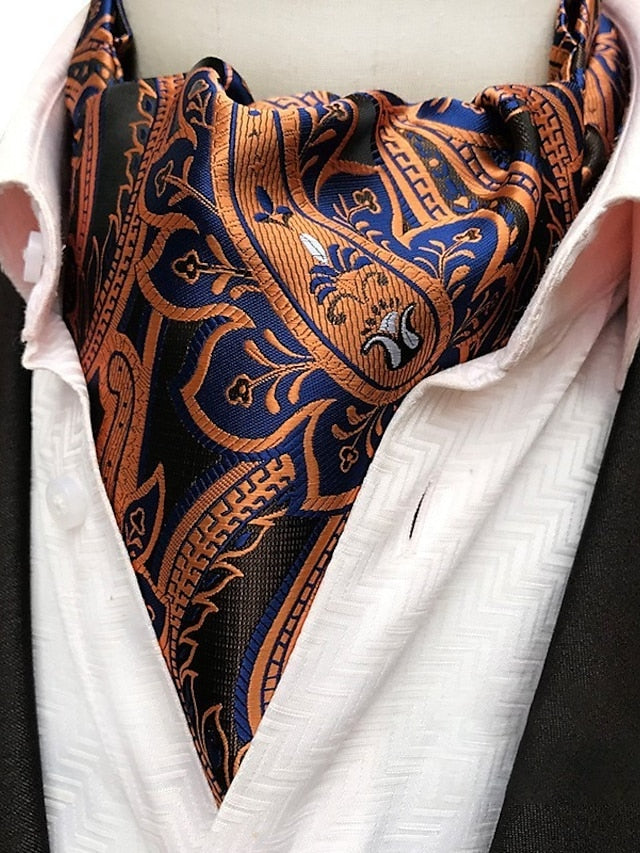 Foulard-Cravate De Style Vintage Pour Homme