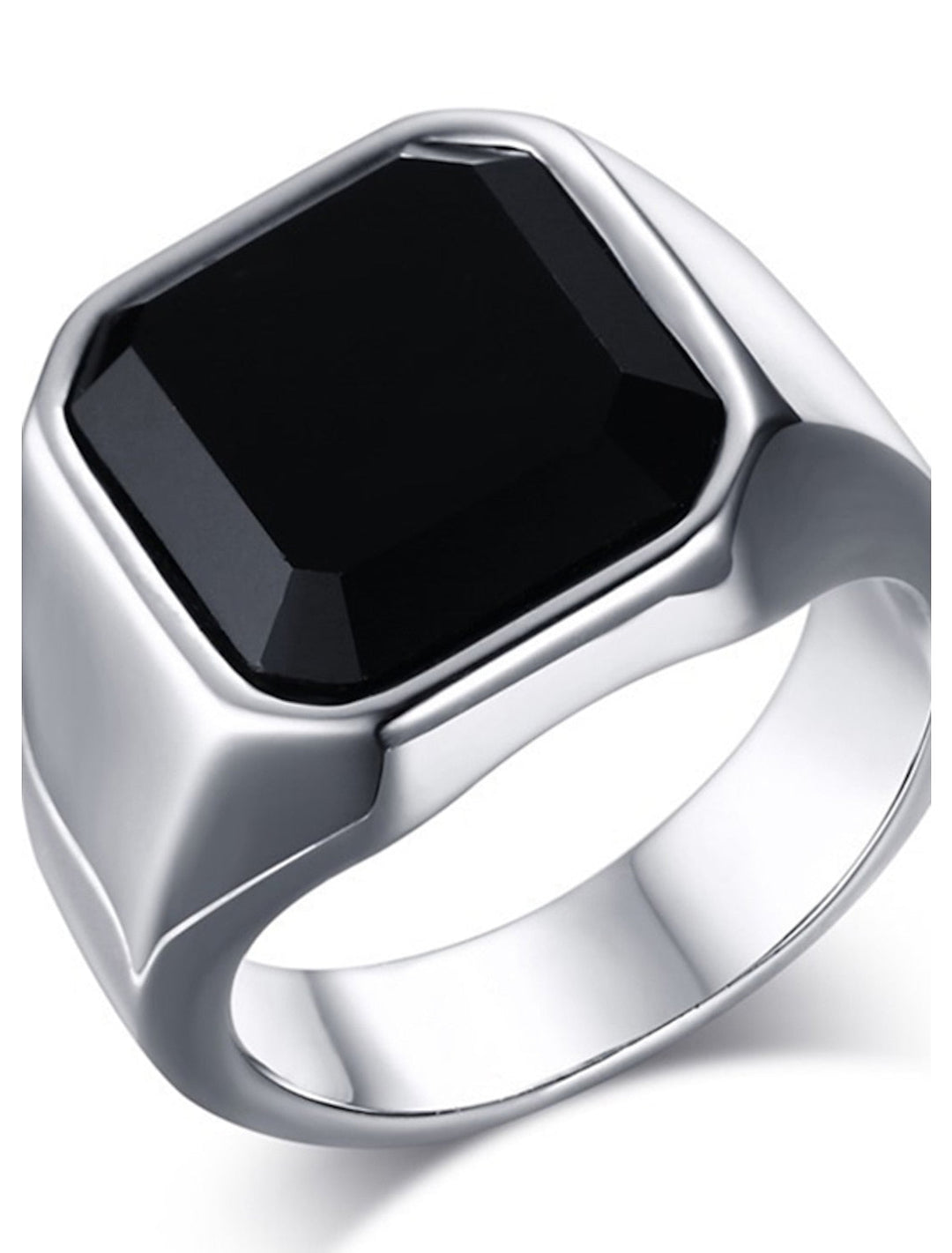 Bagues Décontractées Pour Hommes à Taille Émeraude