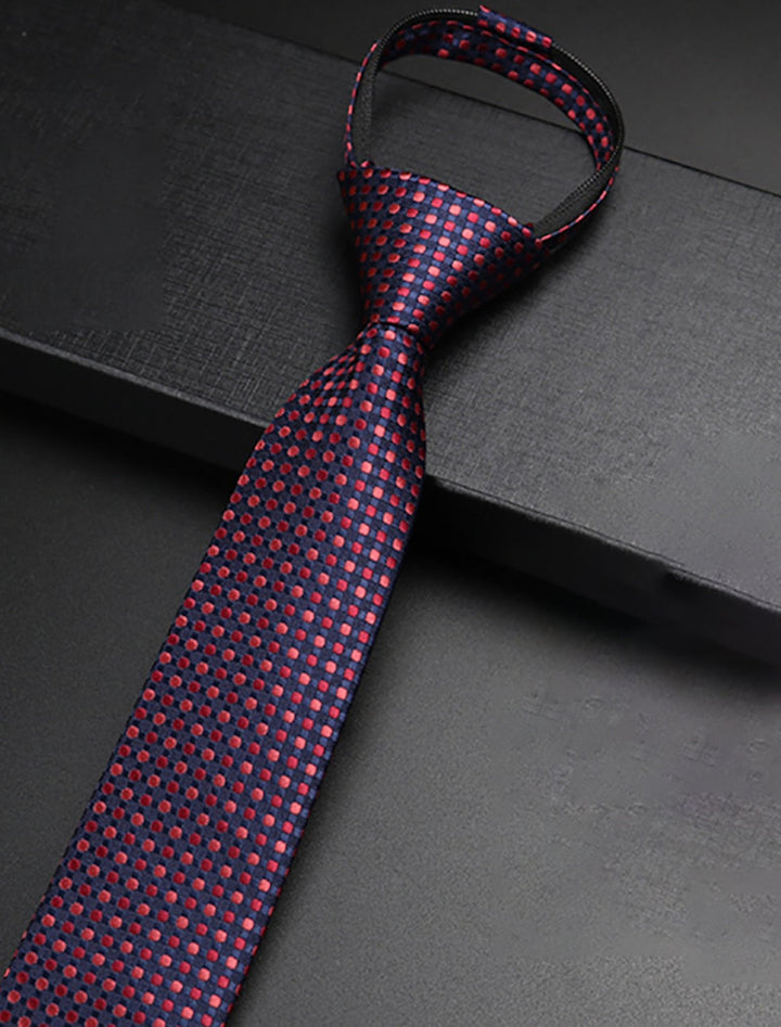 Cravates Basiques Pour Hommes à Rayures De Couleur Unie