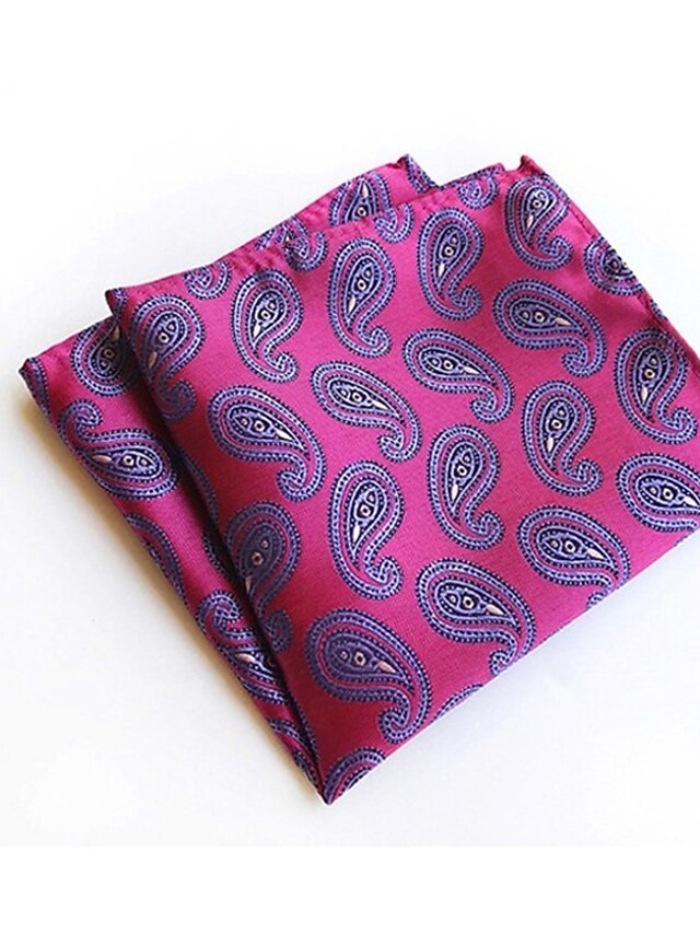 Cravates Jacquard Pour Hommes Pochettes Cravate Ascot Travail Rayé