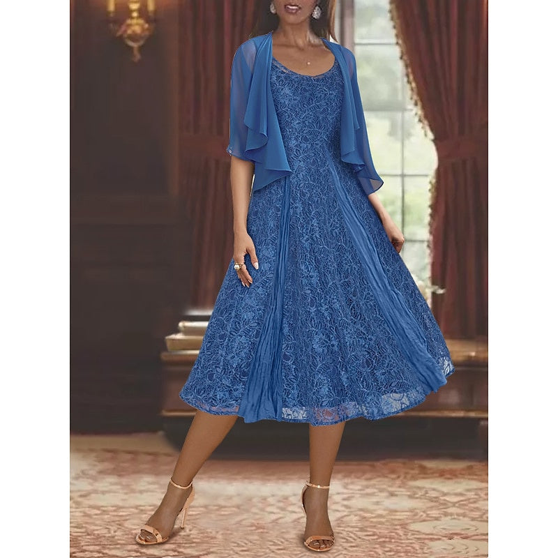 Châle/Enveloppe en Mousseline de Soie à Manches Mi-Longues avec Volants pour Invité de Mariage pour Femme