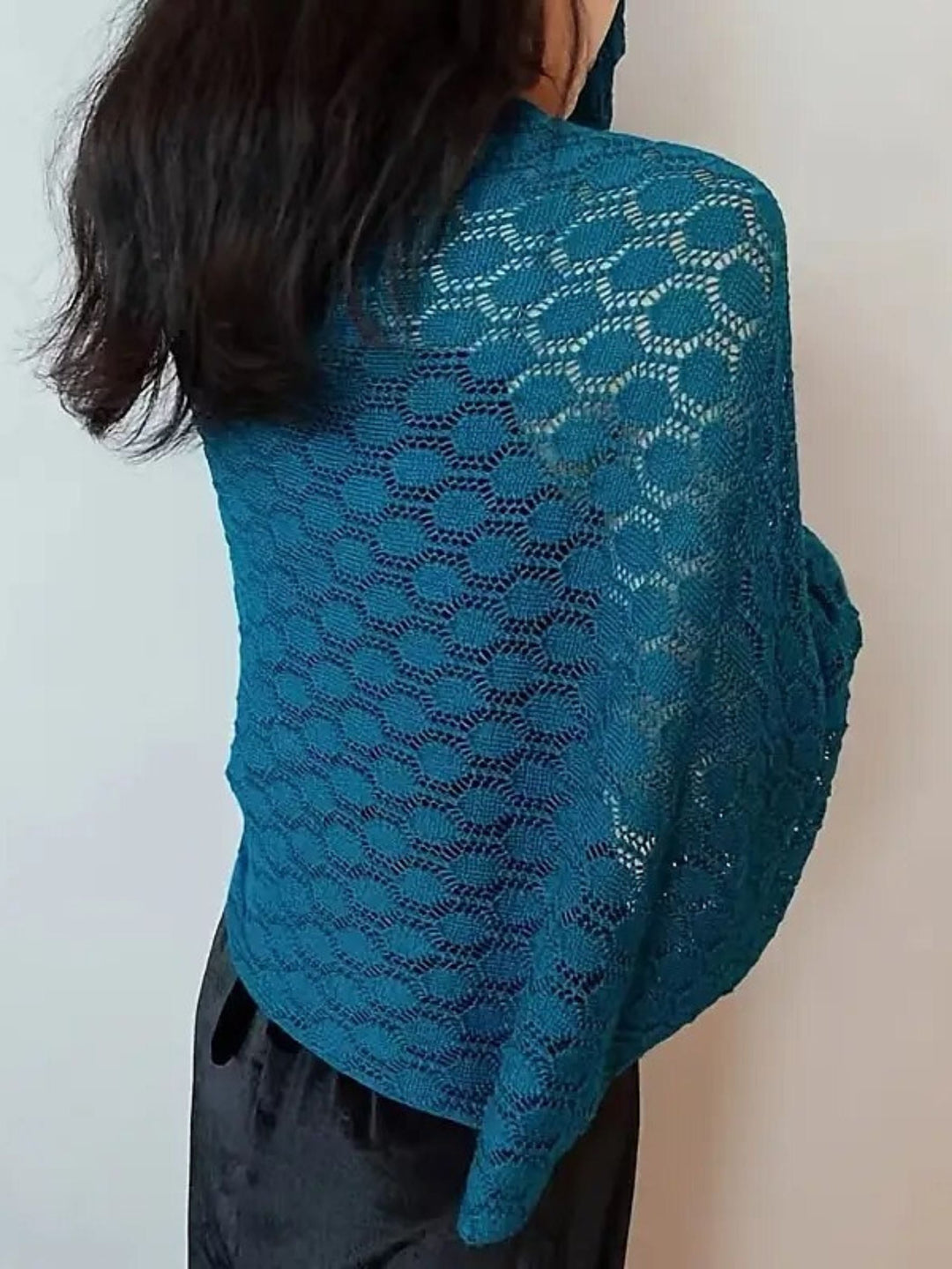 Tricot à Manches Longues de Luxe pour Femmes avec Une Couleur Pure