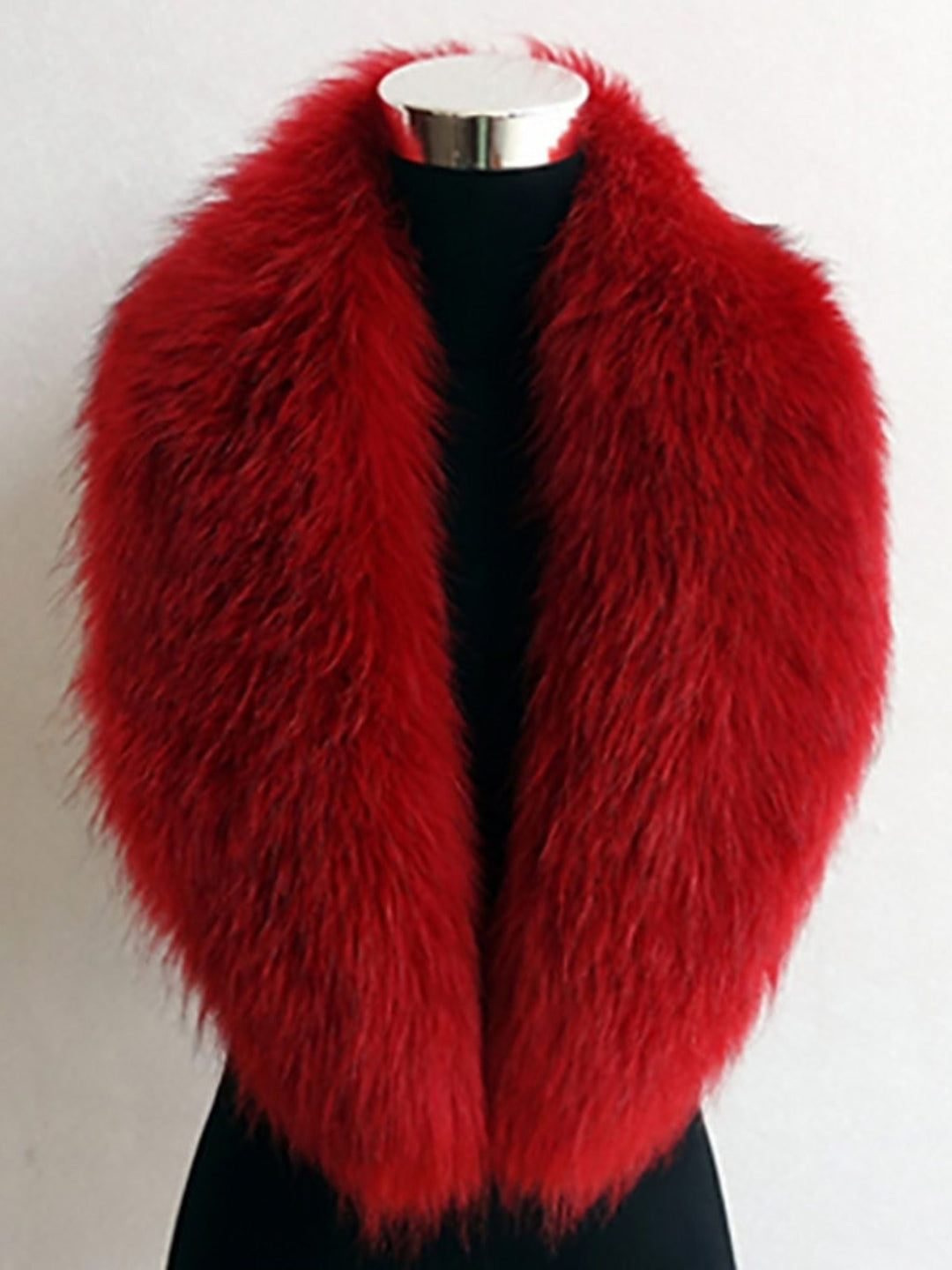 Châle de Mariage Doux et Élégant en Fausse Fourrure Noire pour Femme