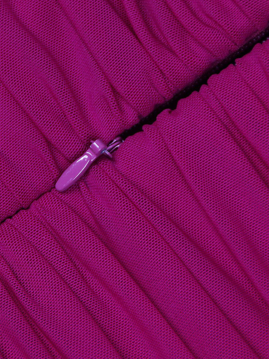 Gaine/Colonne Chérie Sans Manches Ruché Robes de Soirée avec Strass