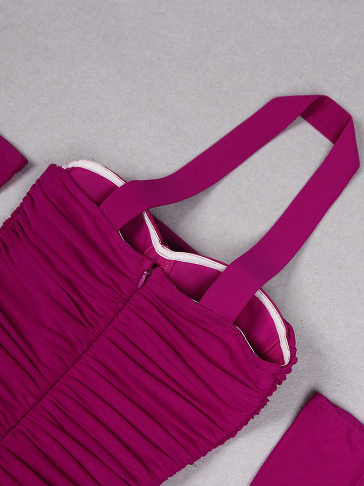 Gaine/Colonne Chérie Sans Manches Ruché Robes de Soirée avec Strass