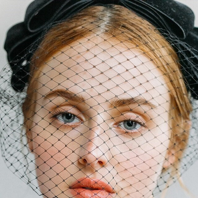 Voiles de Mariage Simples / Vintage à Un Niveau / Voiles Blush