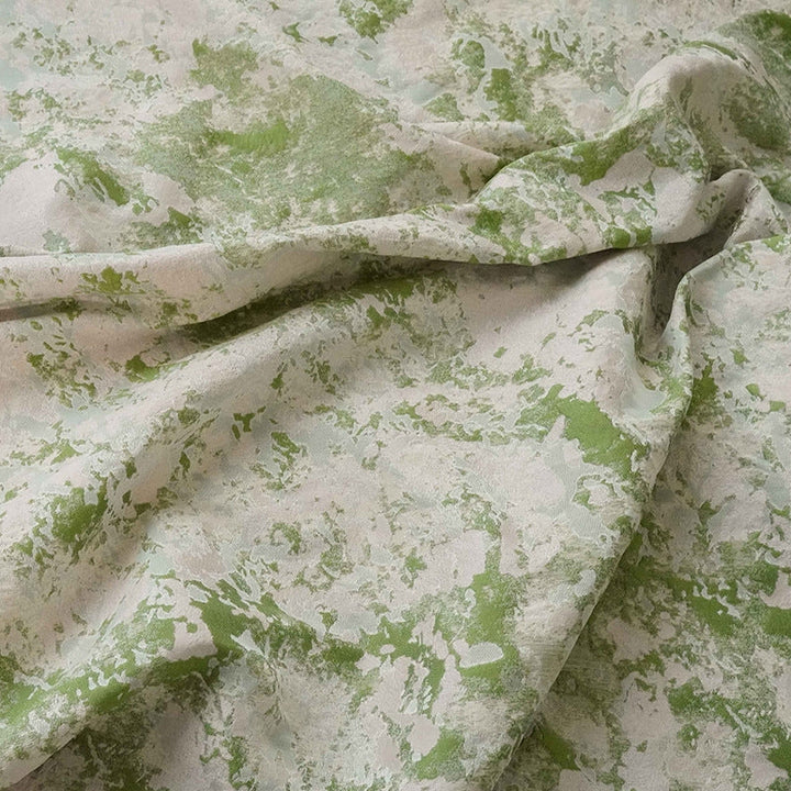 Robe mère de la mariée, Ligne A/Princesse, Col Rond, Jacquard, Sans Manches, Longueur Midi, Florale