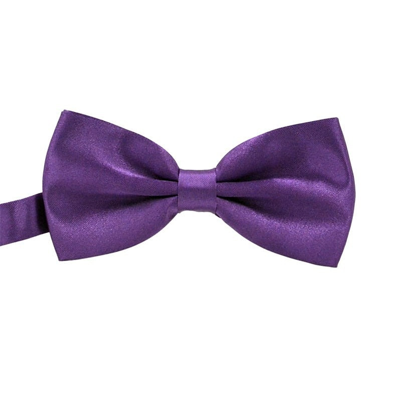Noeud Papillon De Couleur Unie Pour Homme, Mode Fête Mariage Soirée Formelle