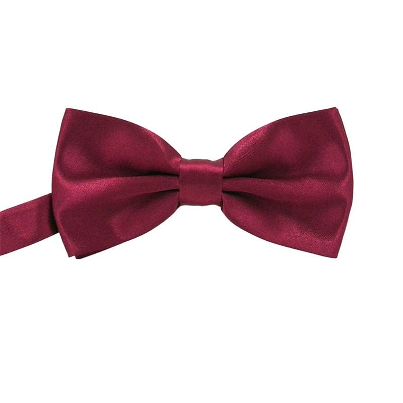 Noeud Papillon De Couleur Unie Pour Homme, Mode Fête Mariage Soirée Formelle