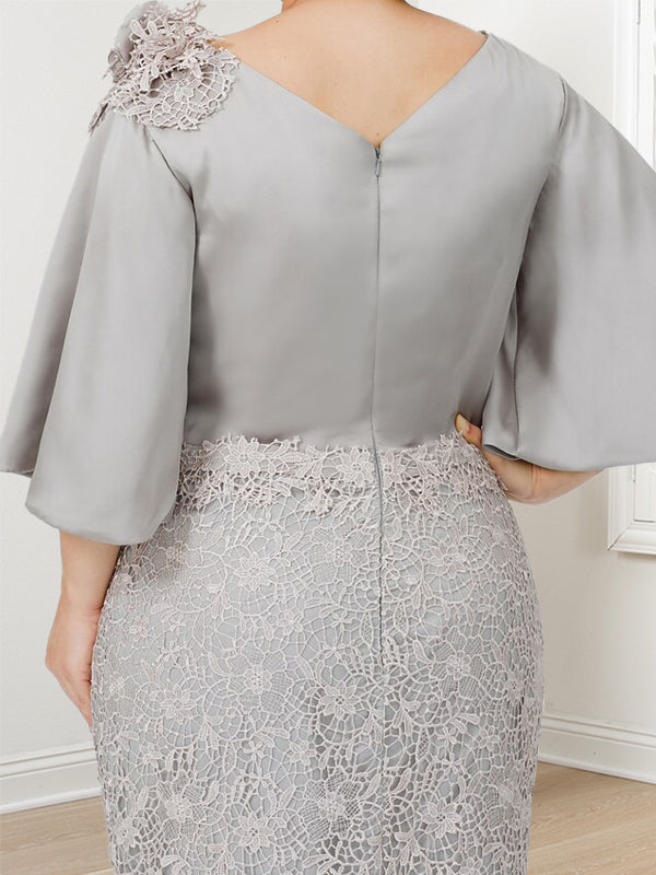 Robes de Mère de la Mariée Trompette/Sirène avec Appliques