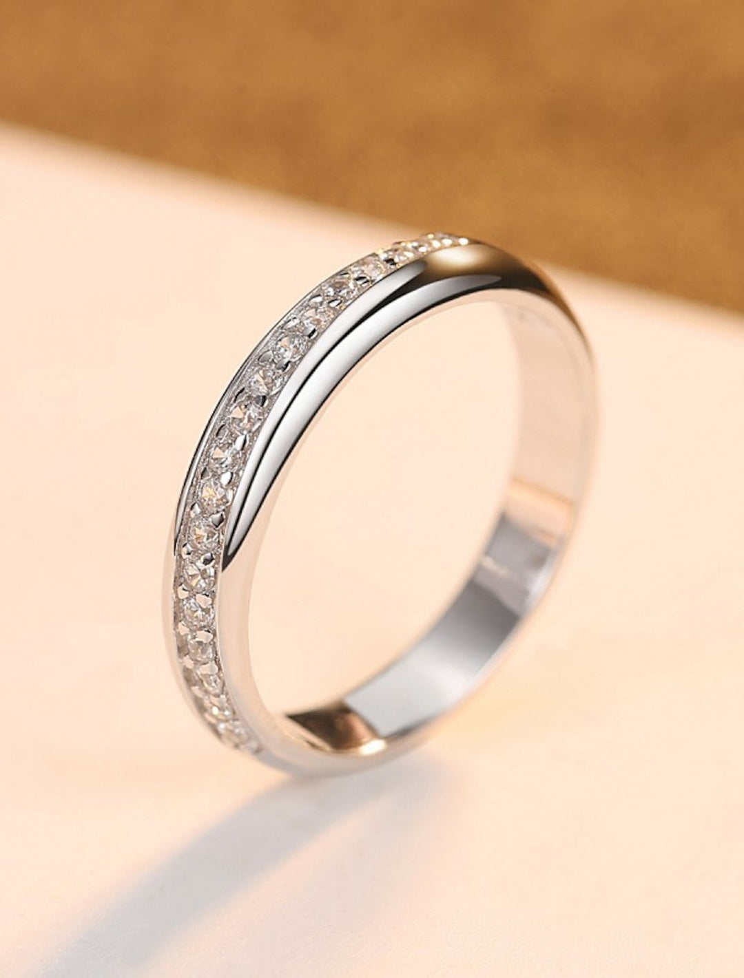 Bague De Mariage Classique En Argent Sterling S925, Précieuse, Élégante Et Simple