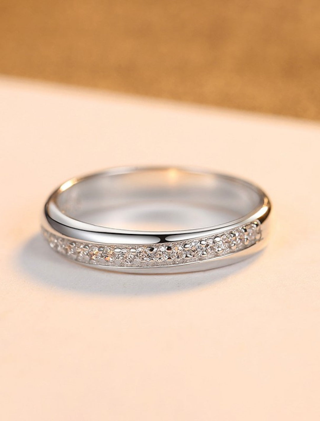 Bague De Mariage Classique En Argent Sterling S925, Précieuse, Élégante Et Simple