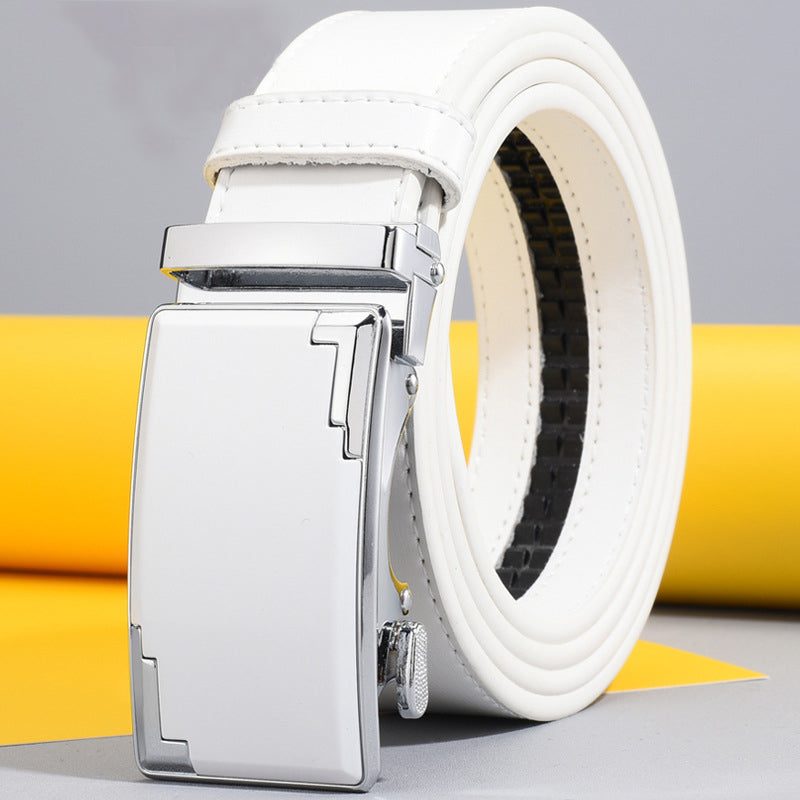 Ceinture Pivotante En Cuir Avec Boucle Ardillon Pour Homme