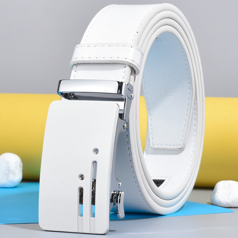 Ceinture Pivotante En Cuir Avec Boucle Ardillon Pour Homme