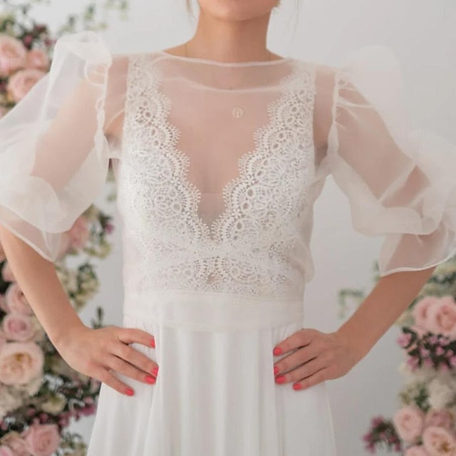 Enveloppes de Mariage en Organza avec Volants pour Mariage