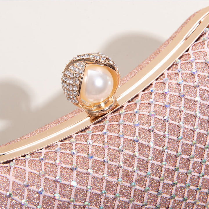 Pochettes à Bandoulière à Une Épaule en Imitation Diamant