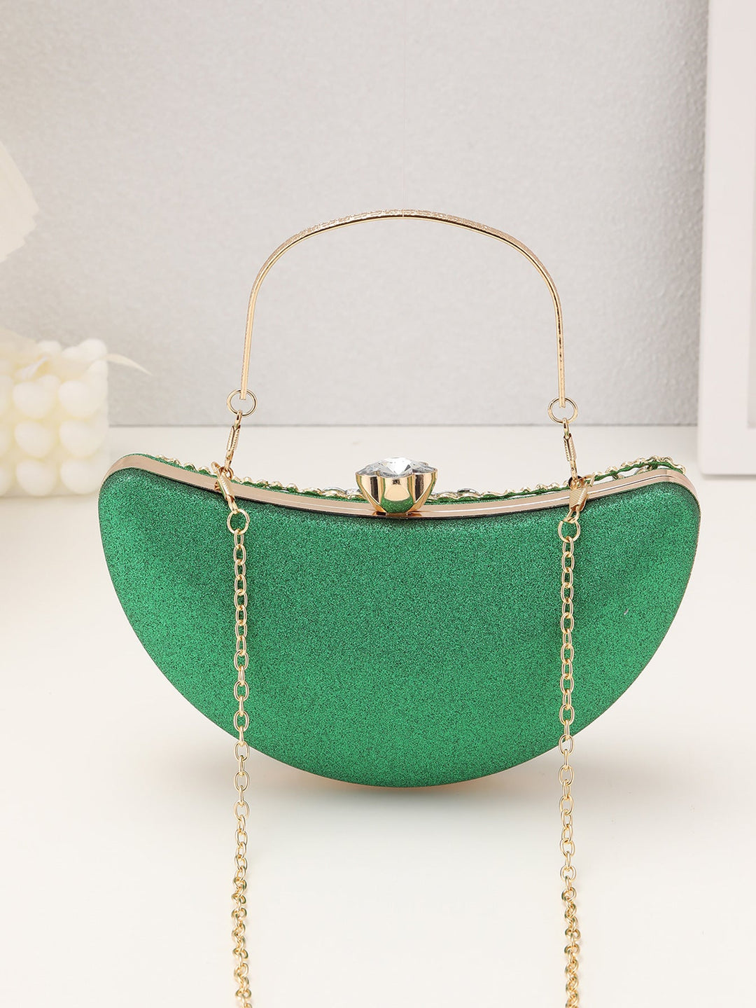 Pochettes Extravagantes de L'Industrie Lourde en Imitation de Diamant