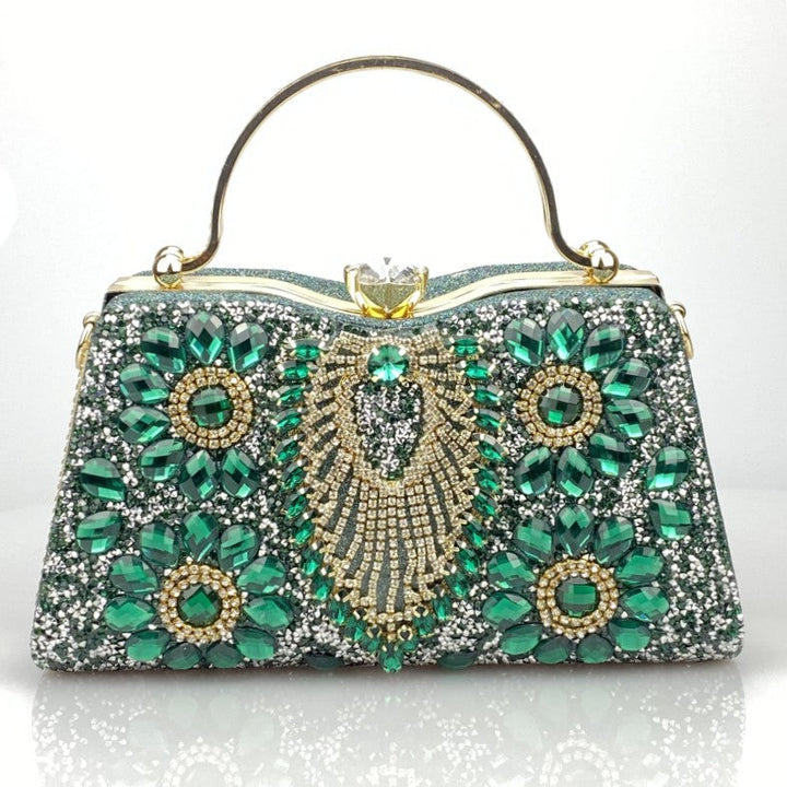 Pochettes à Main Brillantes en Imitation Diamant