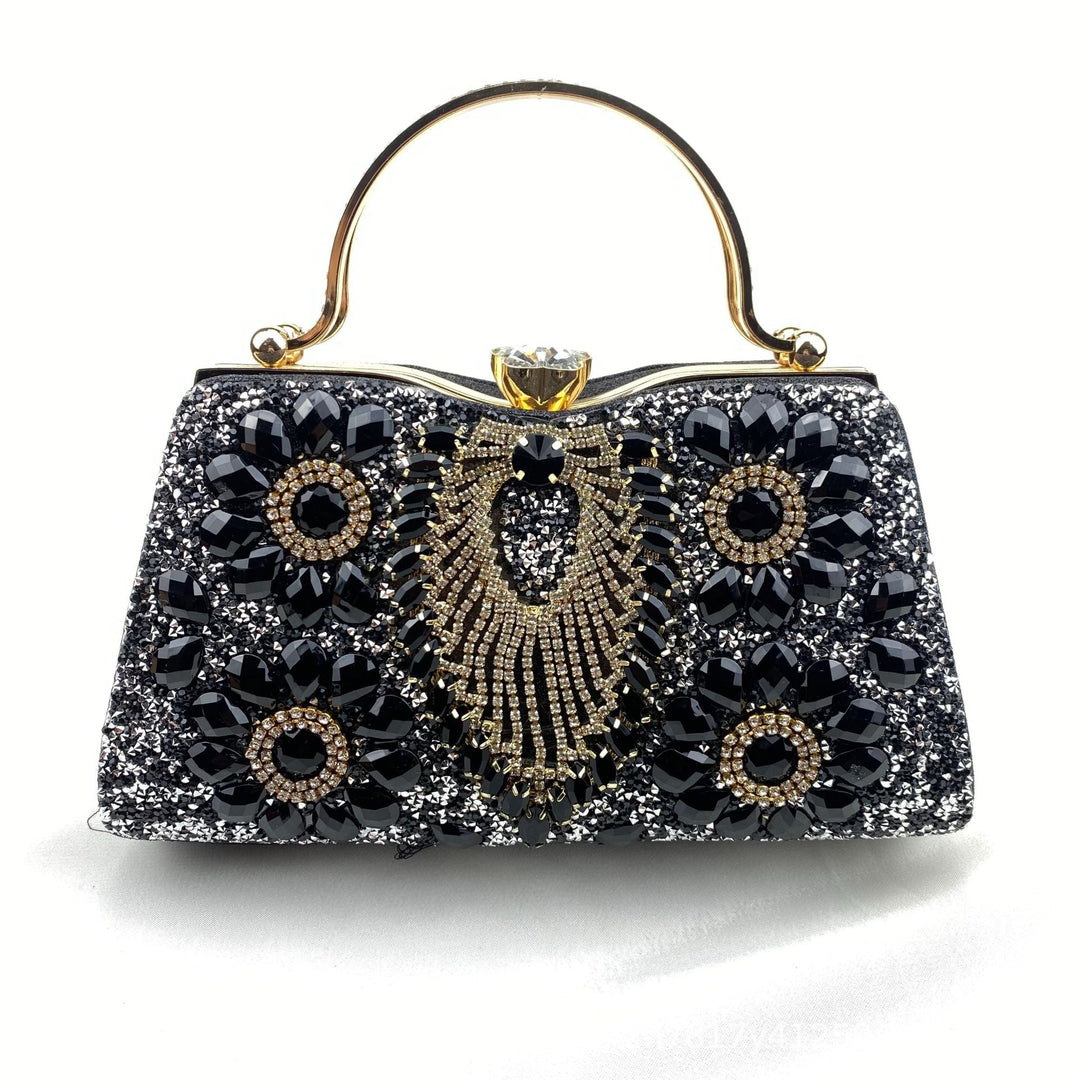 Pochettes à Main Brillantes en Imitation Diamant