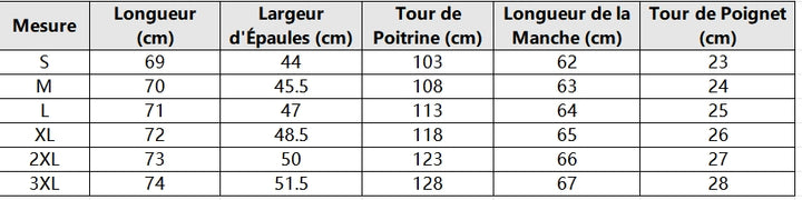 Costume Décontracté Single-Boutonnage 2 Boutons Manches Longues Veste