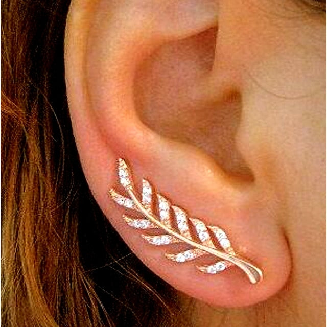 Boucles D'Oreilles à Tige pour Femme en Zircone Cubique pour Mariage, Travail, Quotidien