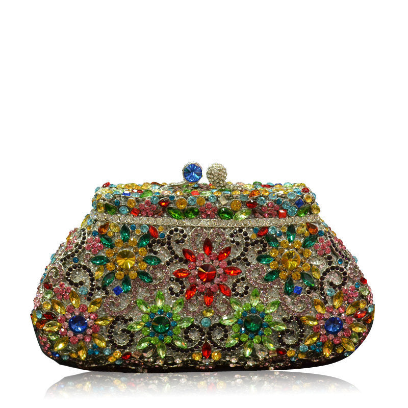 Pochettes à Main avec Chaîne en Imitation Diamant